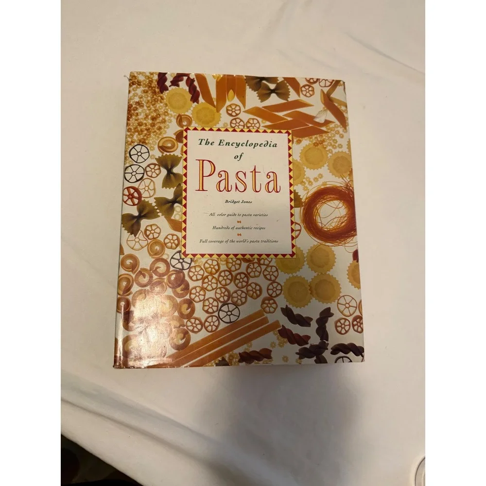 The Encyclopedia of Pasta Bridget Jones Hardcover Cookbook 1994 ThunderBayPress